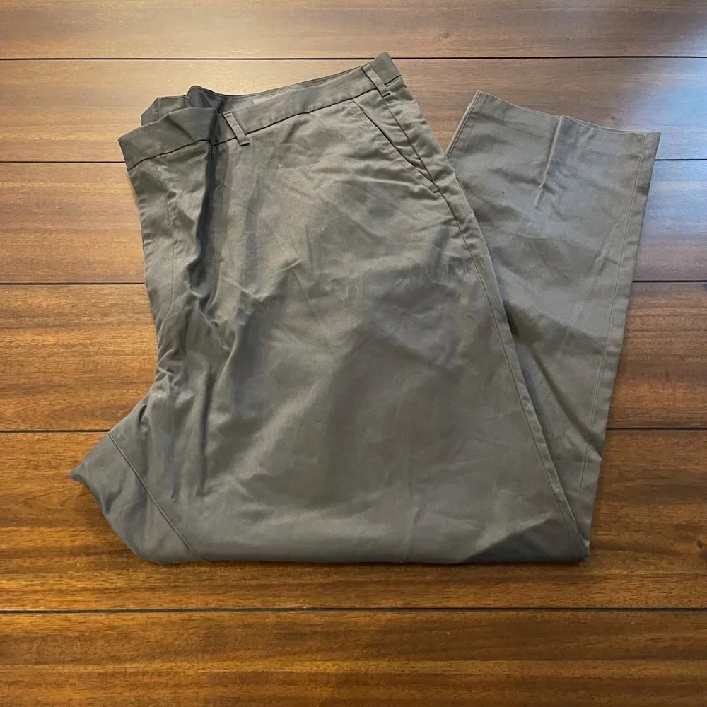 Bonobos Men's Friday Slate Grey Straight Fit Weekday Warrior Pants Size 54x32